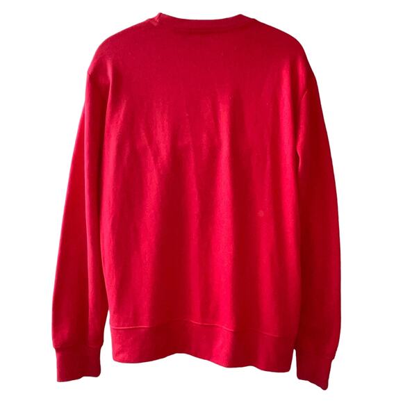 Mad Engine TO: WOMEN FROM: GOD Gift Wrapped Ugly Christmas Sweatshirt Size L - Picture 3 of 5